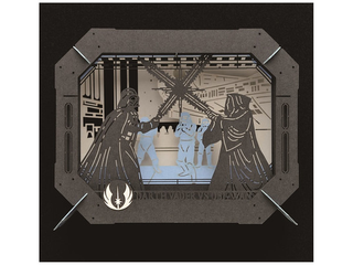 Illustration for article titled These Gorgeous Star Wars Scenes Are 3D Paper Sculptures